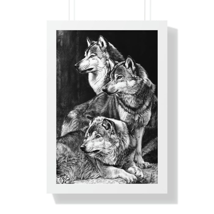 "Sentinels" Framed Paper Print