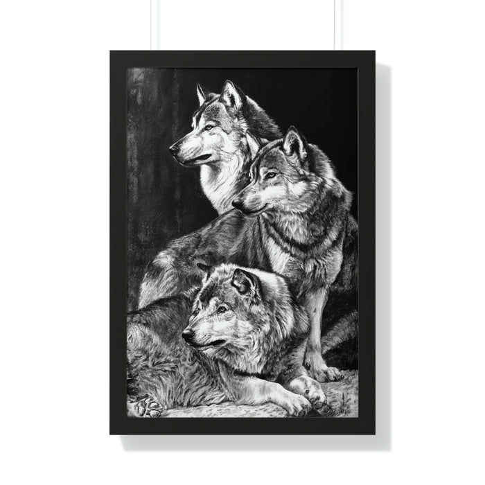 20" x 30" / Black