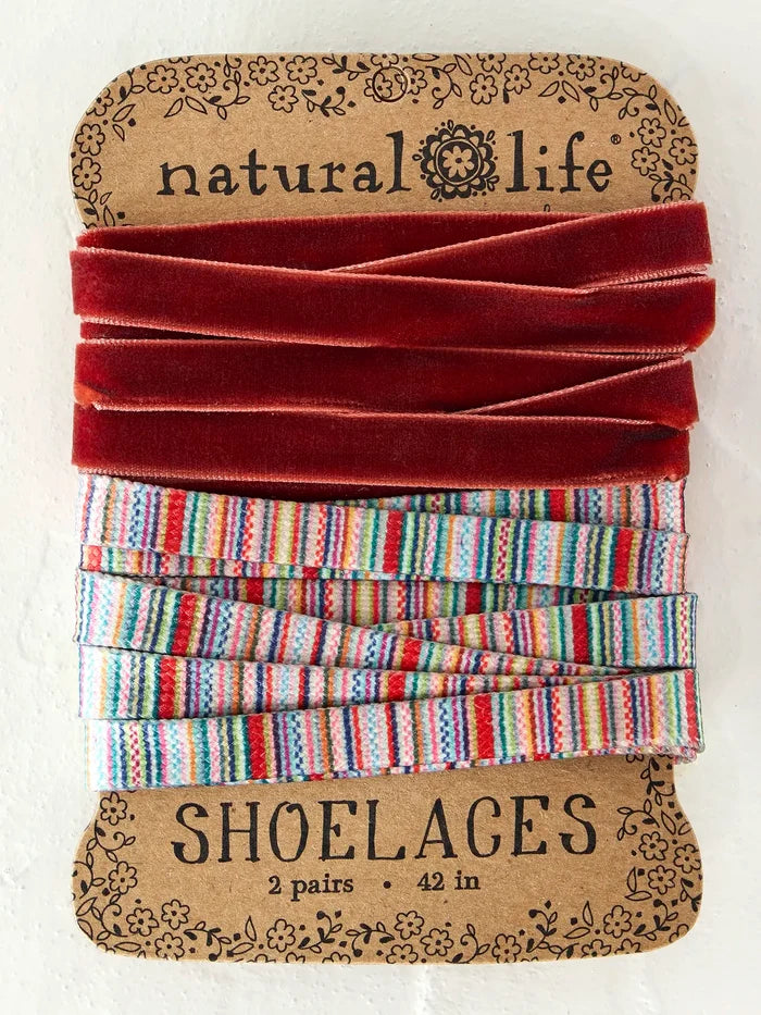 Shoelaces, Set of 2 - Desert Sol Stripes-view 1