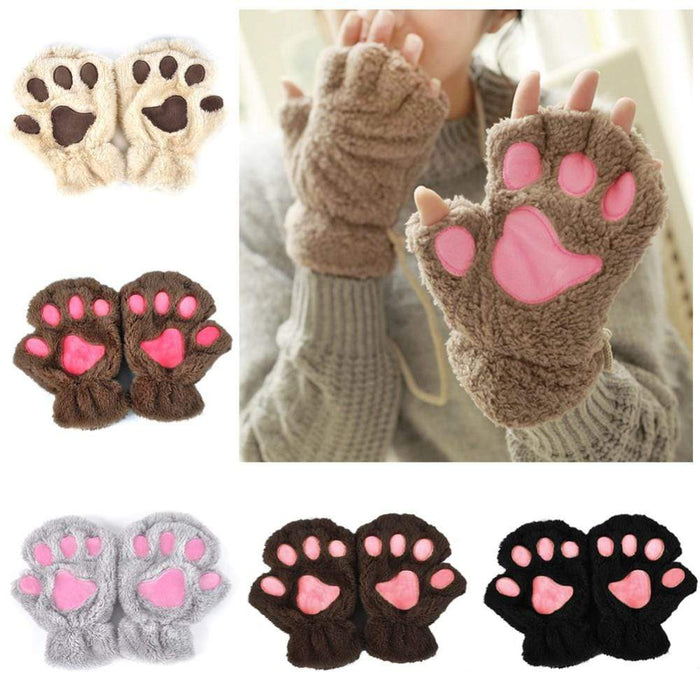 Gadget Gerbil Short Finger Bear Paw Gloves