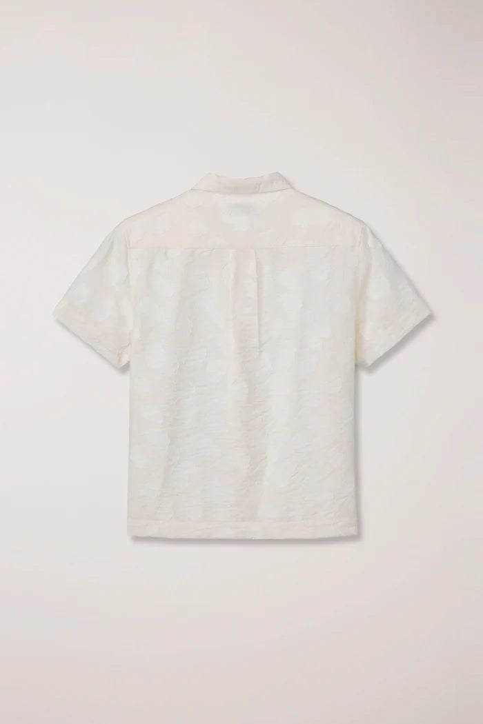 Short Sleeve Jacquard Shirt Shirts & Tops Dunst