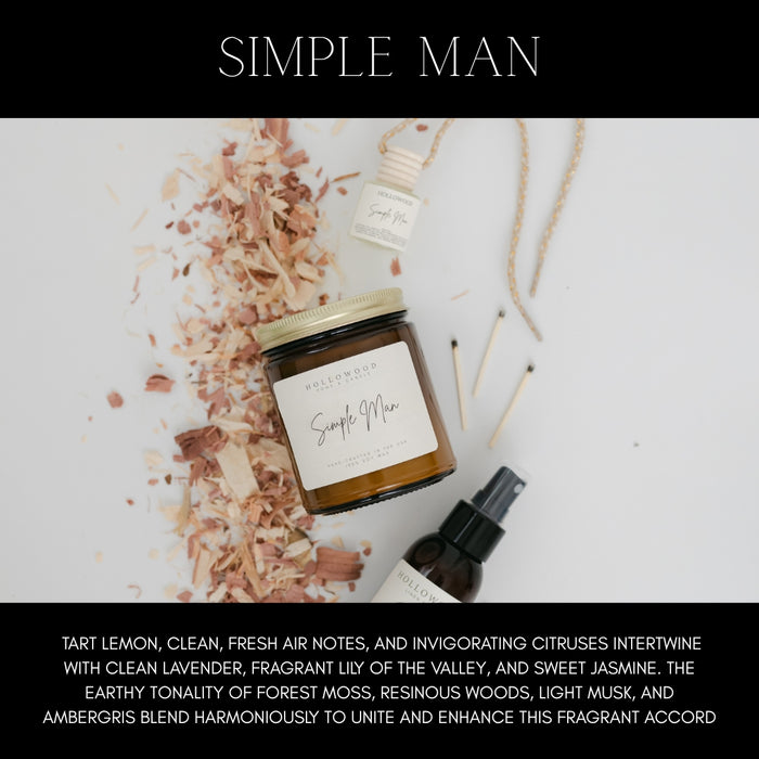 SIMPLE MAN | CANDLES
