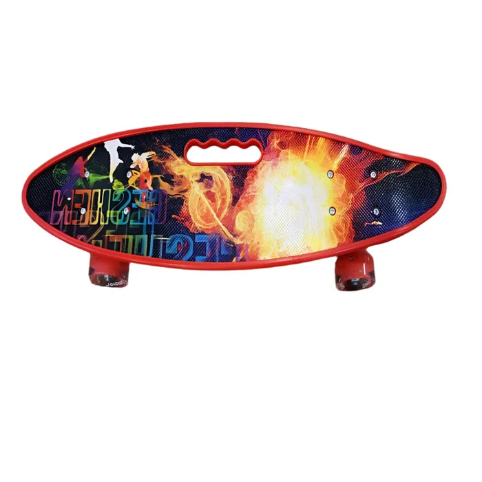 SKATE BOARD FIBER WITH HANDLE