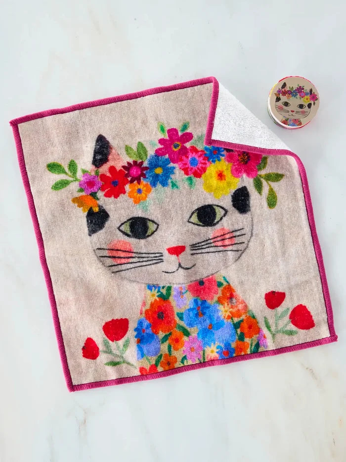 So Soft Expanding Washcloth - Cat-view 2
