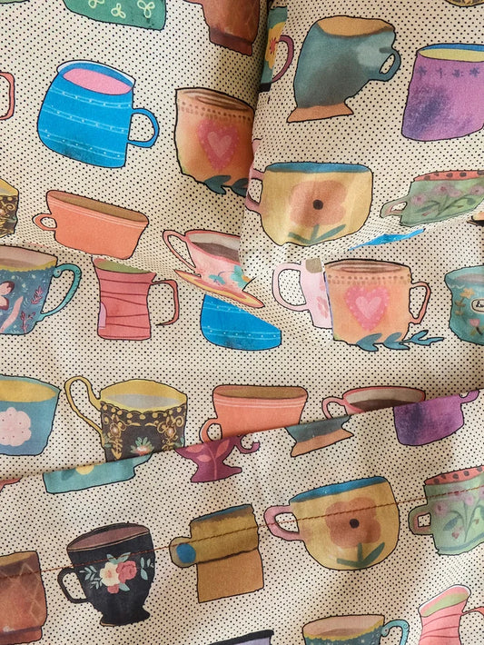 Sooo Soft Cotton Sheet Set - Coffee Cups-view 1