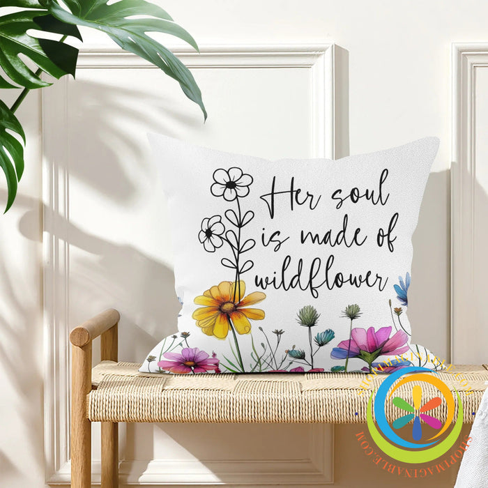 Soul Of Wildflowers Pillow Cover
