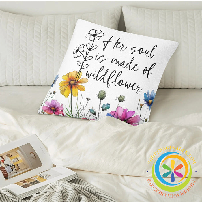 Soul Of Wildflowers Pillow Cover