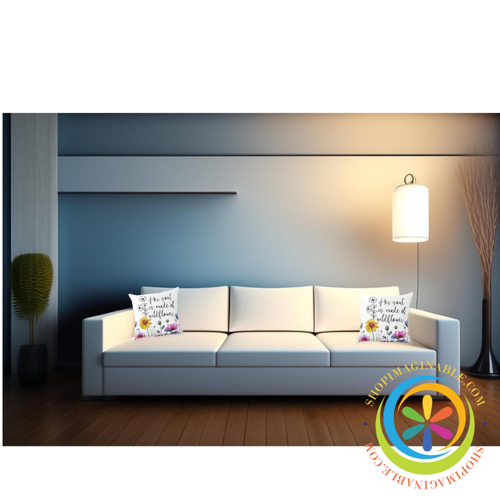 Soul Of Wildflowers Pillow Cover