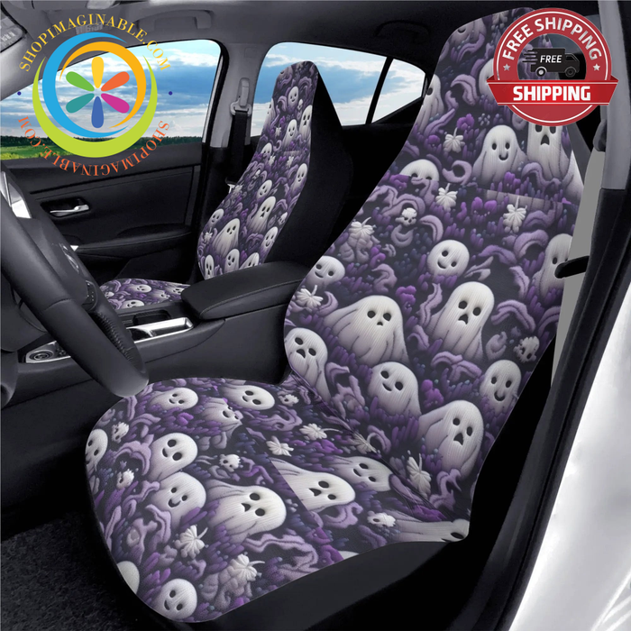 Spooky Ghosts Car Seat Covers