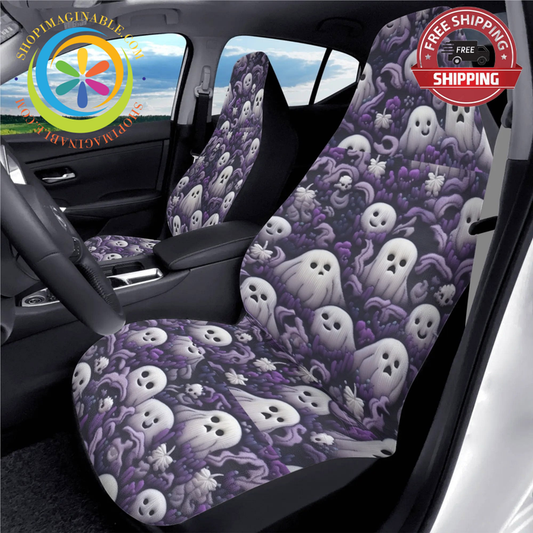 Spooky Ghosts Car Seat Covers