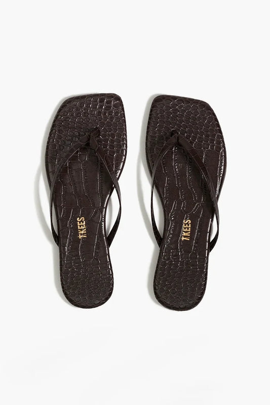 Square Toe Lily Croc Footwear Tkees