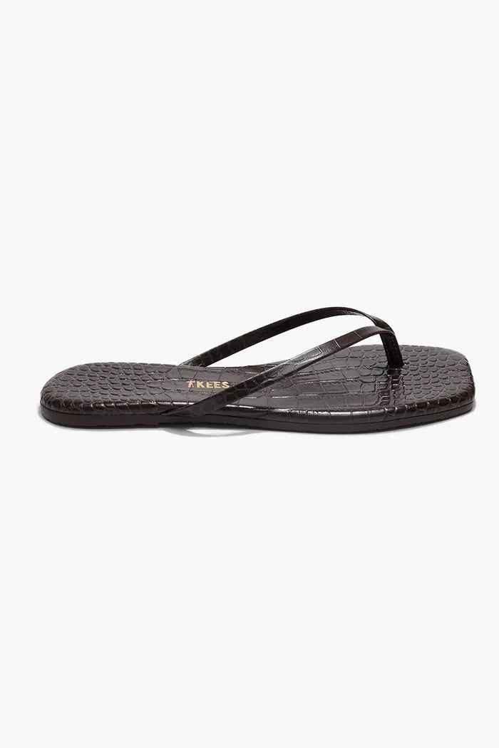 Square Toe Lily Croc Footwear Tkees