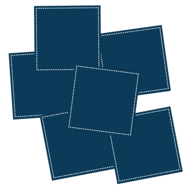 Square Write-On Pantry Labels