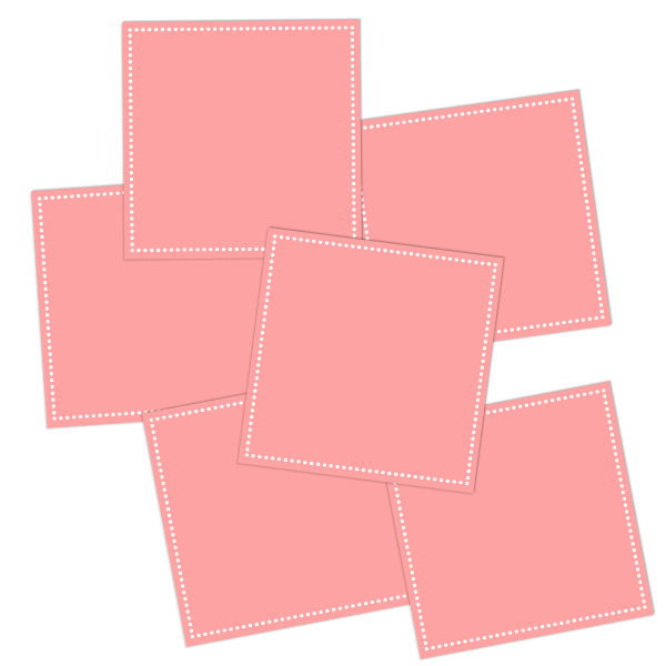 Square Write-On Pantry Labels