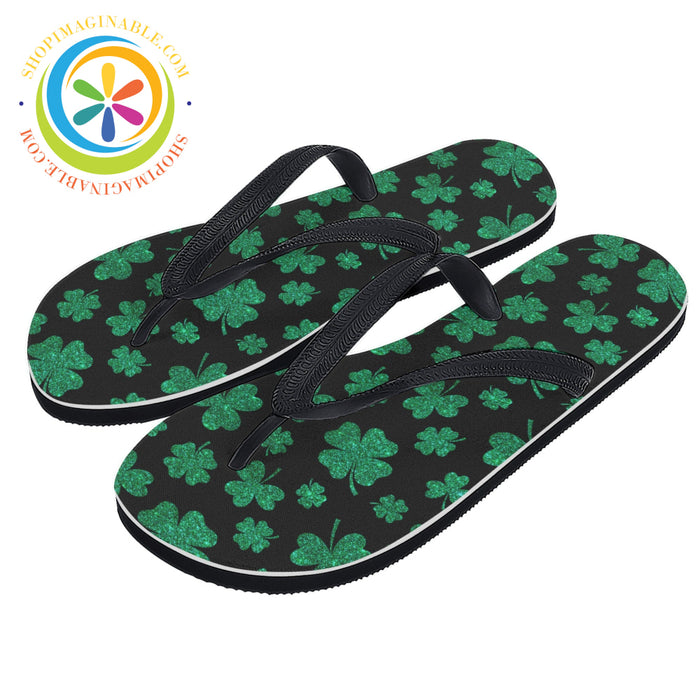 St. Patricks Day Flip-Flops Men's & Ladies-ShopImaginable.com