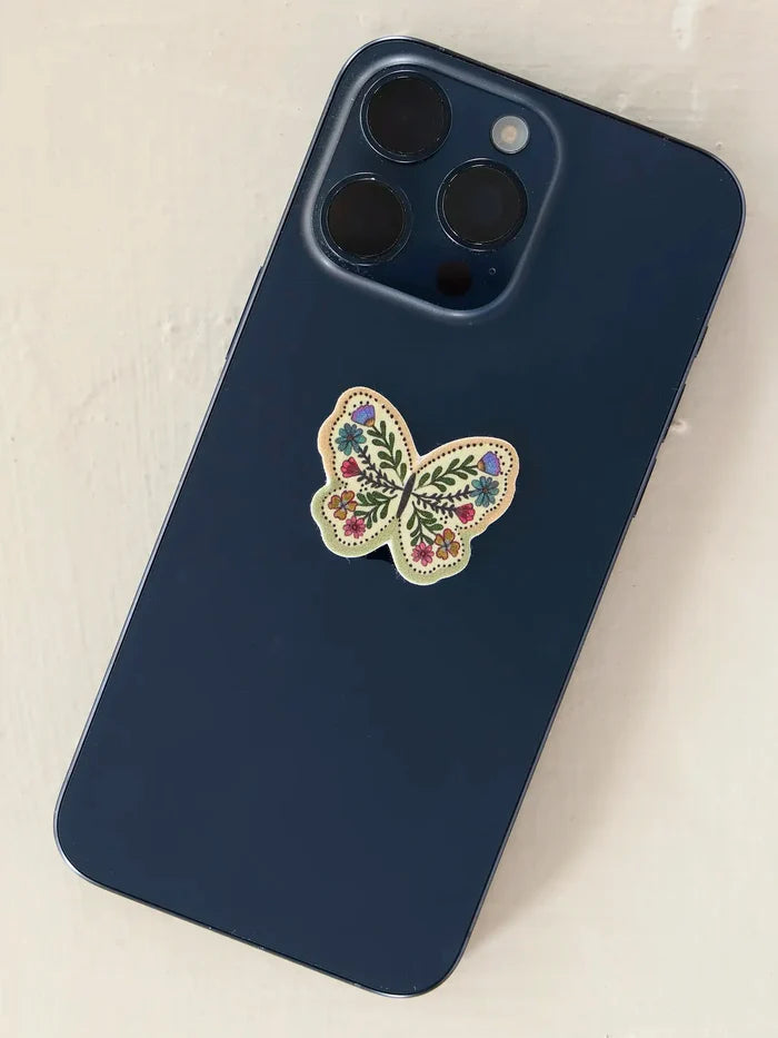 Stick-On Screen Cleaner, Set of 4 - Butterfly-view 2