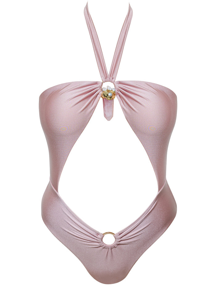 Strawberry Crystal One Piece Swimsuit