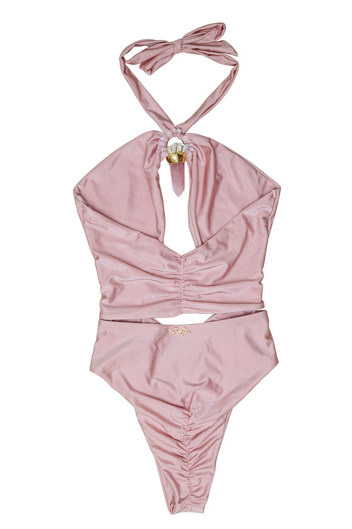 Strawberry Crystal One Piece Swimsuit