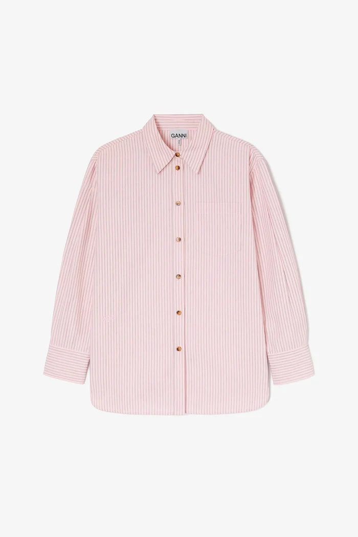 Stripe Shirt Tops Ganni