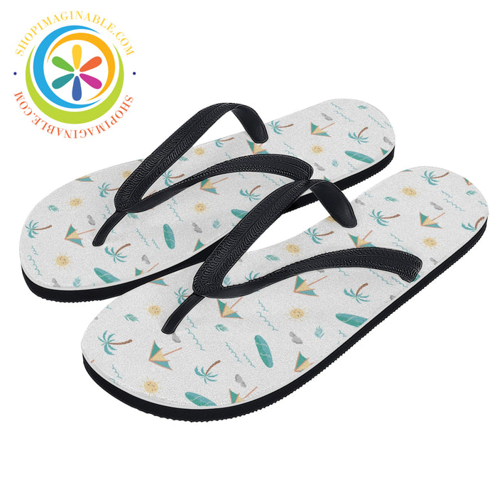 Summer Days Mens & Ladies Flip-Flops Small (Us 7-8/Eu 40-42) / 1