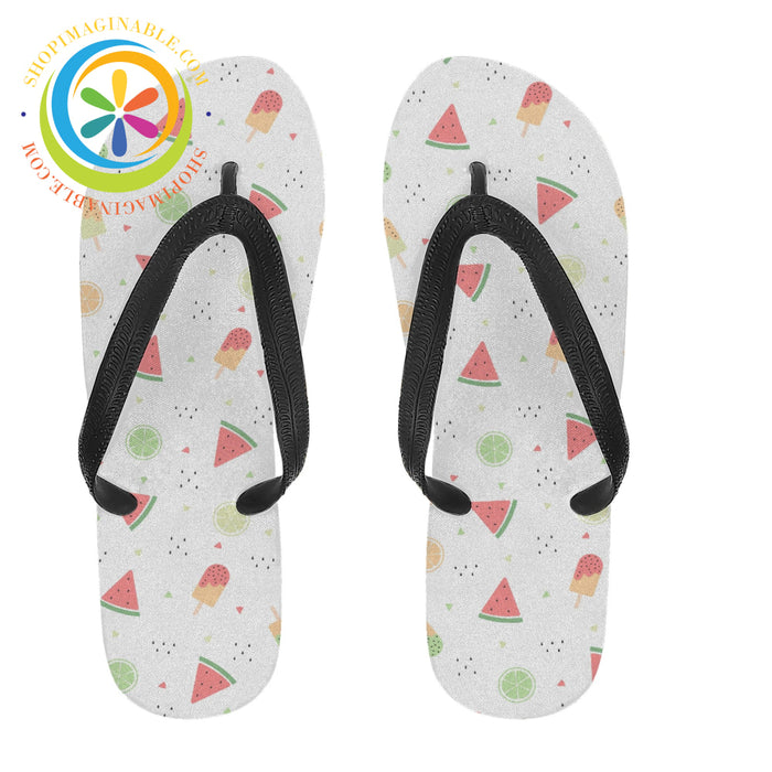 Summer Watermelon Mens & Ladies Flip - Flops