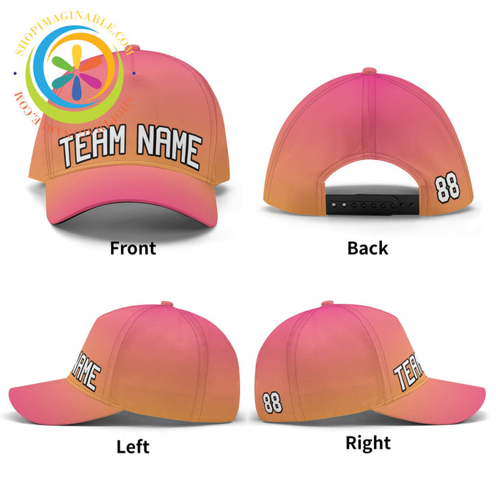 Sunset Gradient Baseball Hat