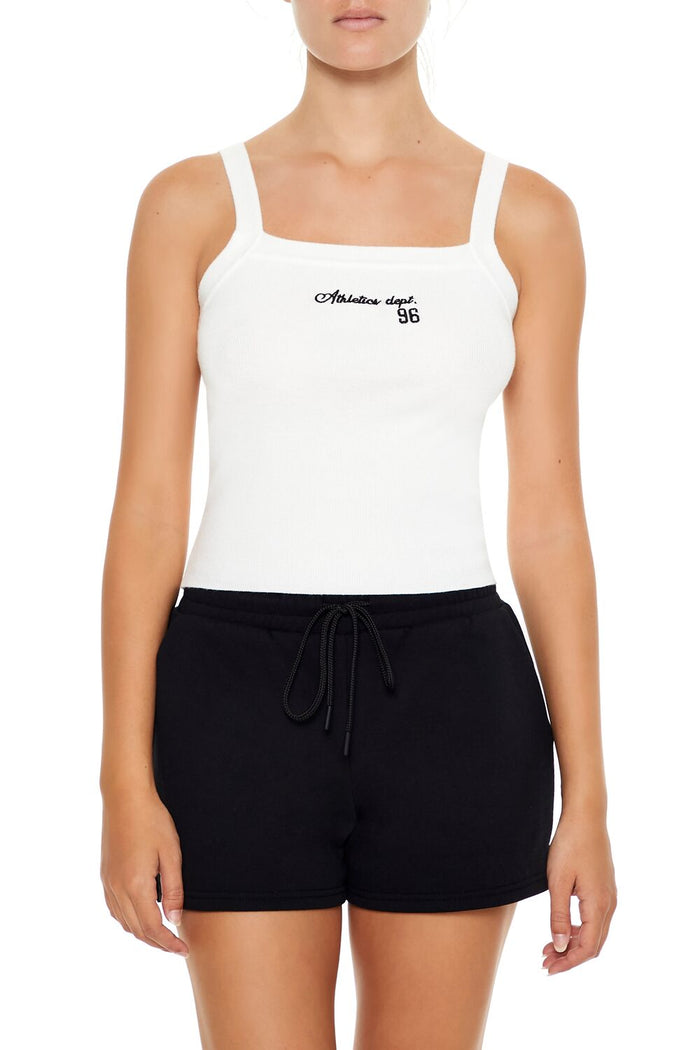Sweater-Knit Athletics Dept Cami