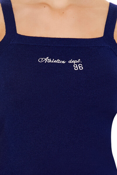 Sweater-Knit Athletics Dept Cami