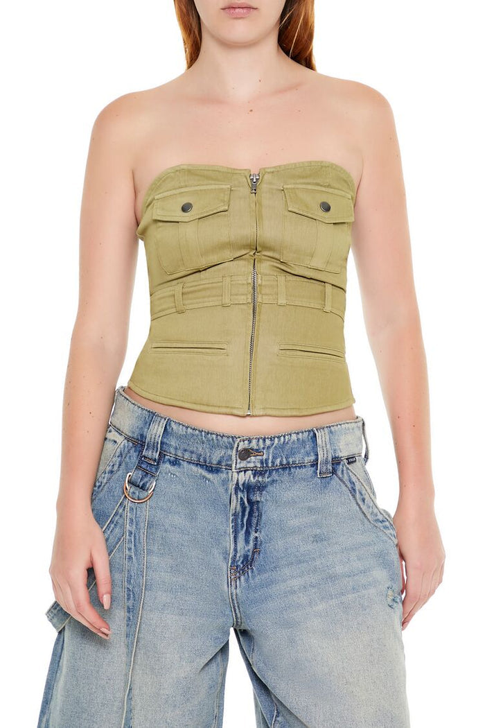 Sweetheart Tube Crop Top