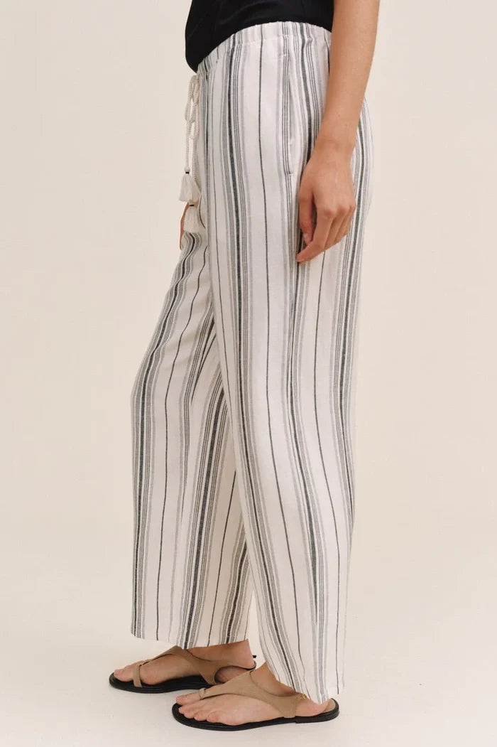 Tassel Cord Drawstring Crop Pants Pants Bella Dahl