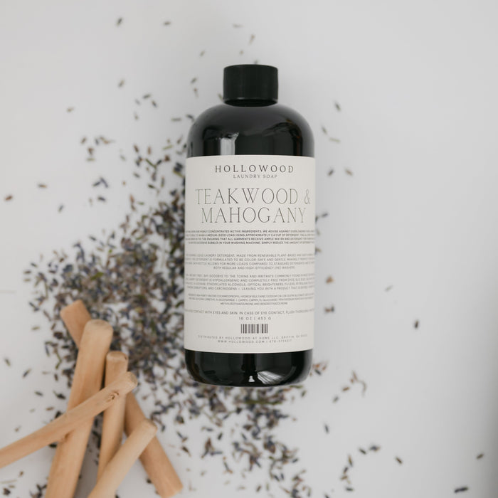 TEAKWOOD & MAHOGANY | LUXURY LIQUID LAUNDRY SOAP