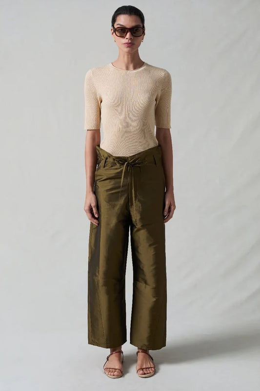 Techno Taffeta Barrel Pant Pants Chan Luu