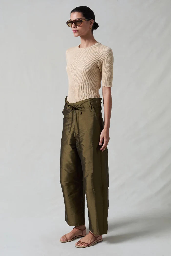 Techno Taffeta Barrel Pant Pants Chan Luu