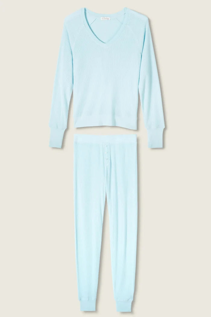 Textured Essentials Long Sleeve Top Loungewear P.J. Salvage