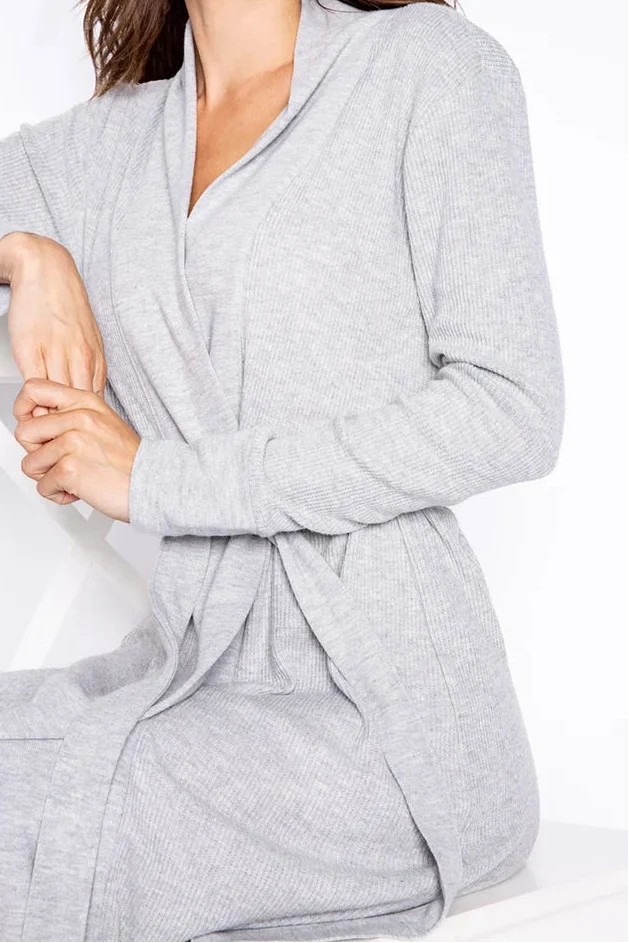 Textured Essentials Robe Sleepwear P.J. Salvage