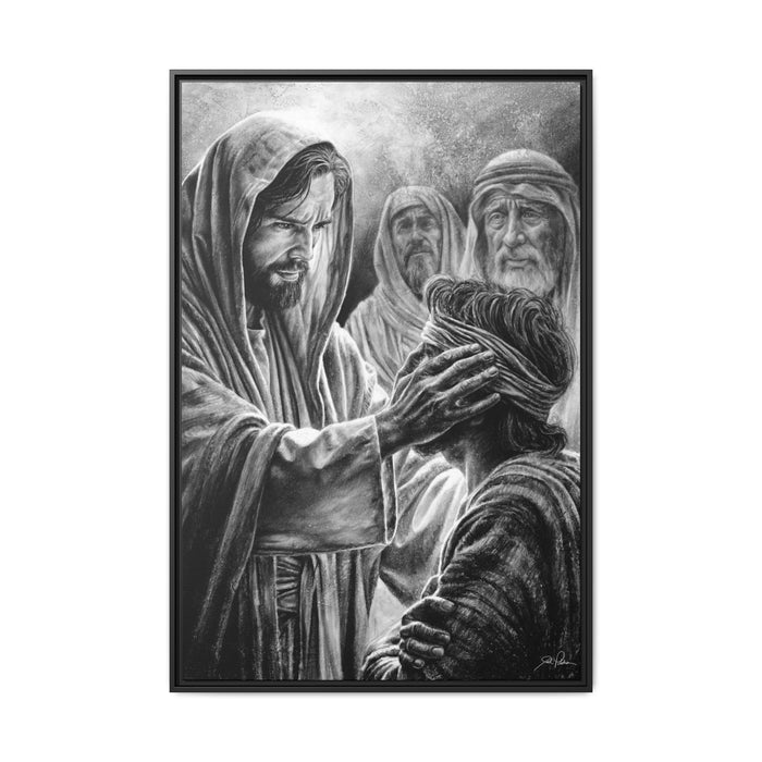 "That We May See" Framed Canvas