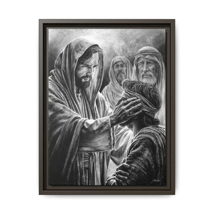 "That We May See" Framed Canvas