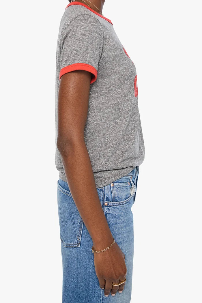The Boxy Goodie Goodie Ringer Shirts & Tops MOTHER