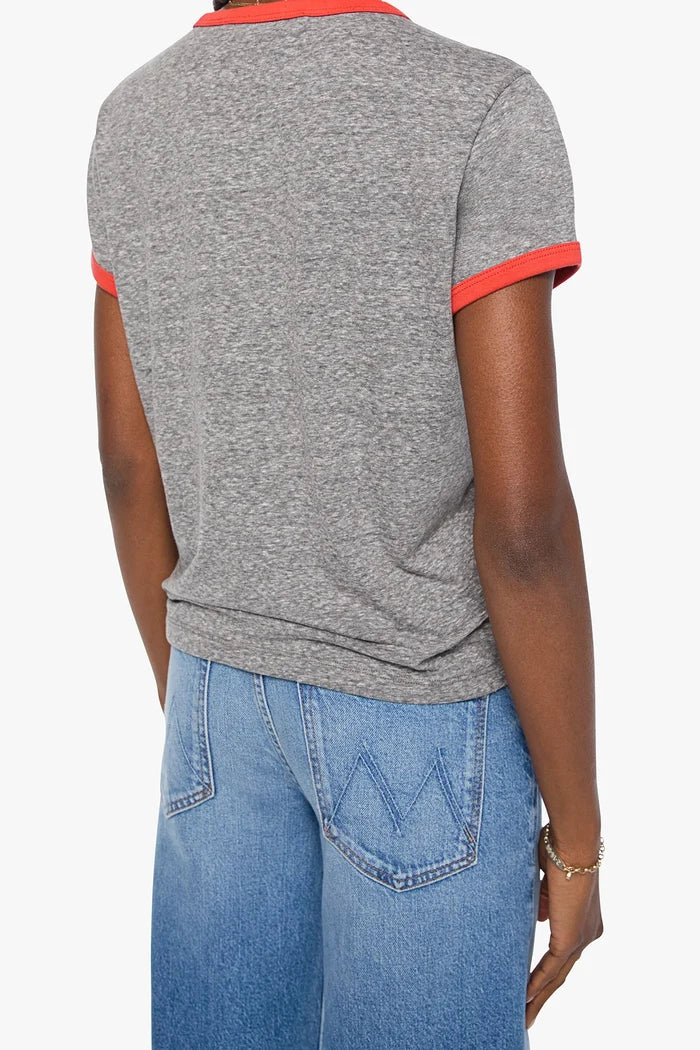 The Boxy Goodie Goodie Ringer Shirts & Tops MOTHER