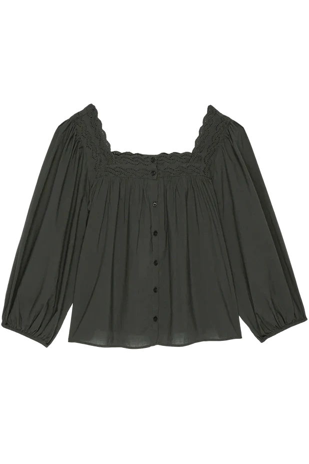 The Eyelet Button Sleep Top Sleepwear The Great