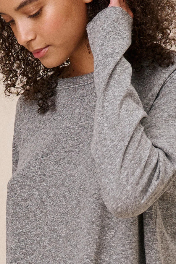 The Long Sleeve Crop Tee T-Shirts The Great