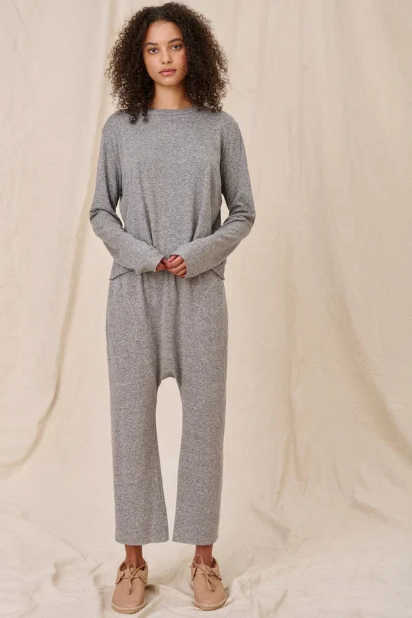 The Long Sleeve Crop Tee T-Shirts The Great