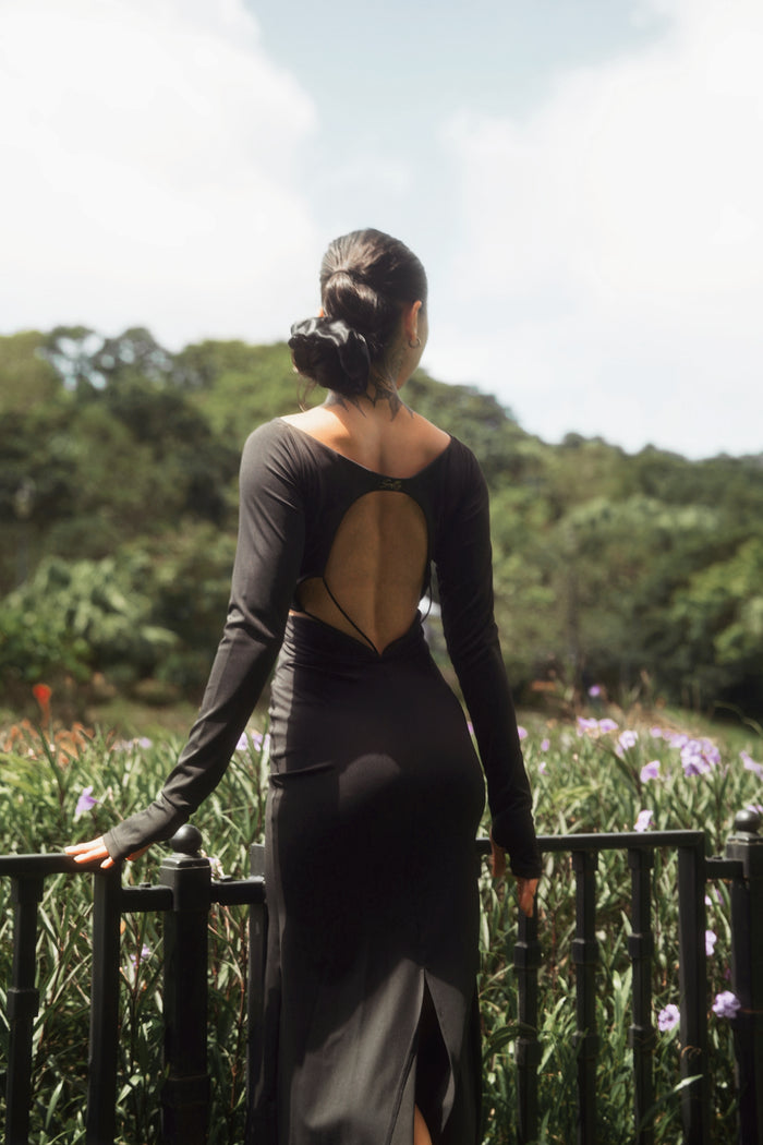 The Magician Dress | Obsidian Black