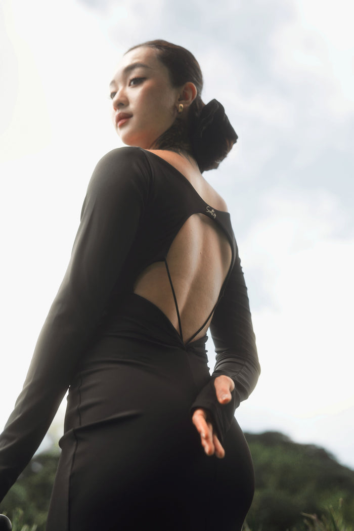 The Magician Dress | Obsidian Black