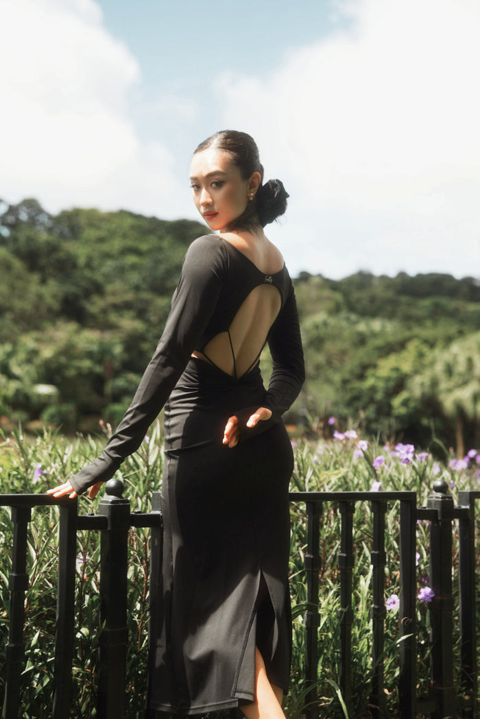 The Magician Dress | Obsidian Black