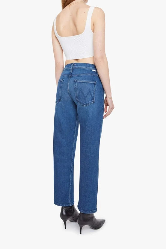 The Mid Rise Rambler Zip Ankle Jeans MOTHER
