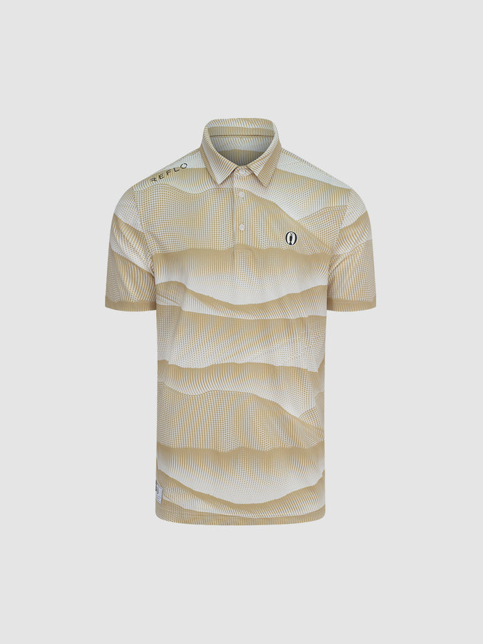 The Open Dune Short Sleeve Polo Shirt Reflo
