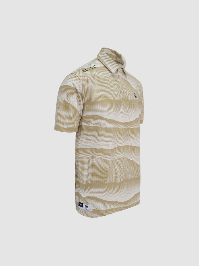 The Open Dune Short Sleeve Polo Shirt Reflo