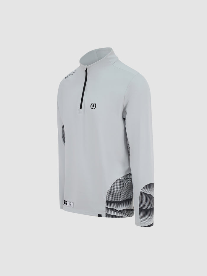 The Open Shifting Dune Quarter Zip Midlayer Reflo
