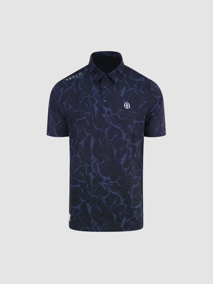 The Open Terrain Echo Short Sleeve Polo Shirt Reflo